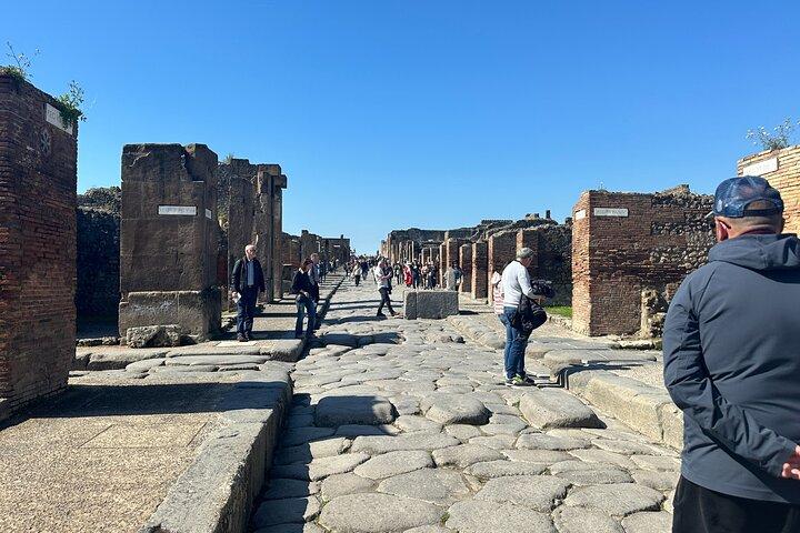 Visite guidée de Pompéi en petit groupe