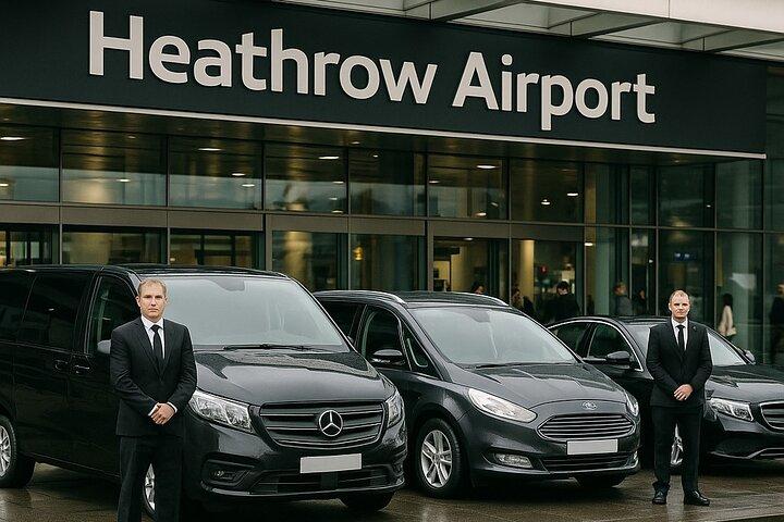 Transferts privés à destination de l'aéroport d'Heathrow vers Londres