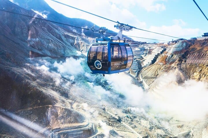 Tokyo: Mt. Fuji Cruise & Hakone Ropeway Day Trip by Bus