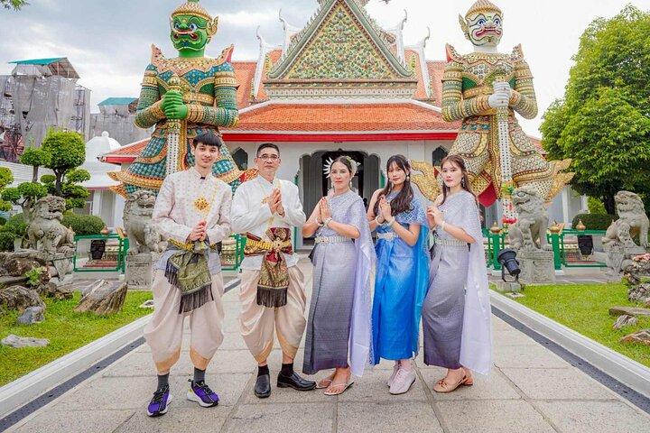 Bangkok Full Set experiência de traje tailandês com cabelo e maquiagem
