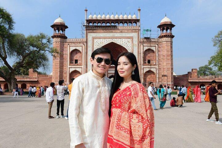 Privédagtrip van Delhi naar Agra met Sunrise Taj Mahal & Agra Fort