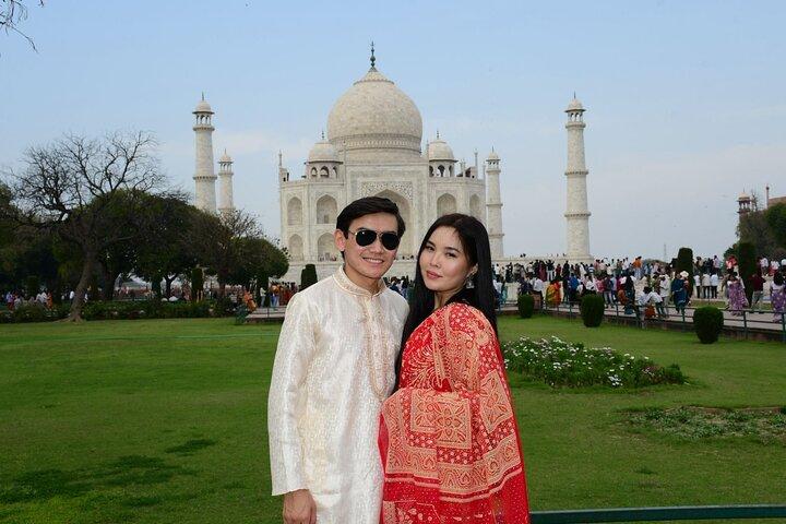 Privédagtrip van Delhi naar Agra met Sunrise Taj Mahal & Agra Fort