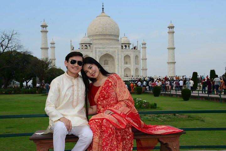 Viajes de Delhi a Taj Mahal Agra, excursión al Fuerte Taj & Agra