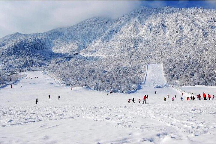 成都から西陵雪山へ温泉で2日間