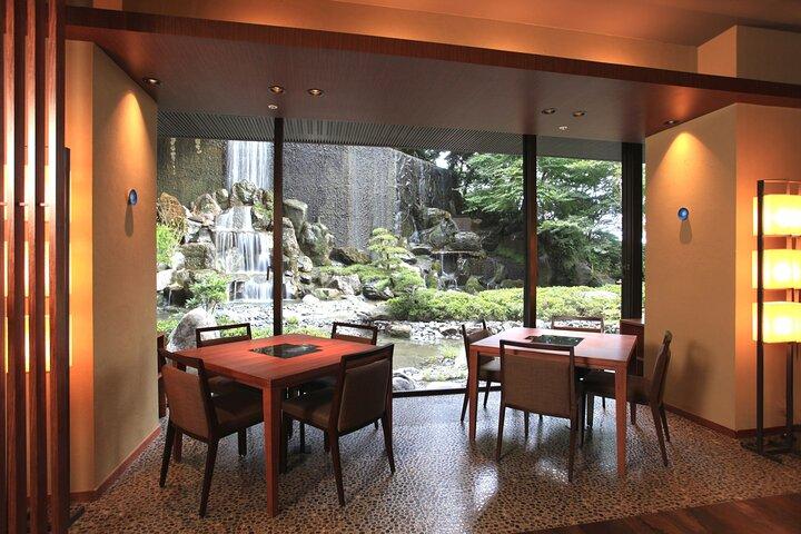 Kagoshima Luxus Hot Springs und Gourmet Mittagessen im Shiroyama Hotel