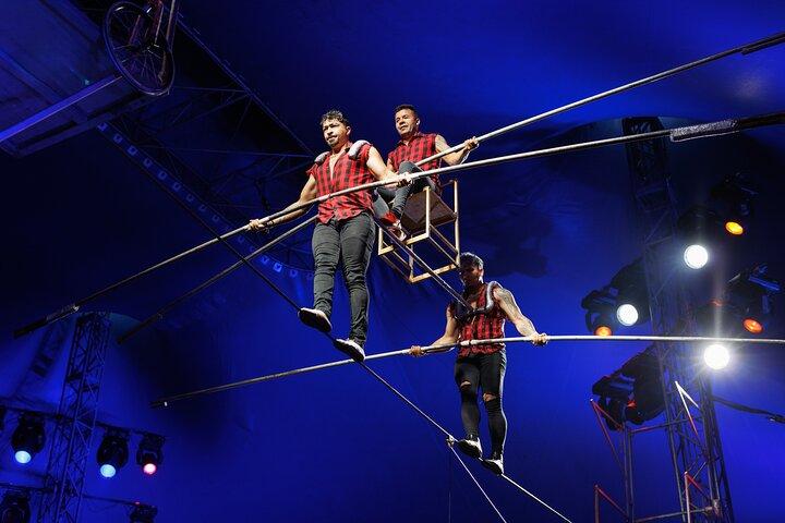 Phuket Circus – roda da morte assinatura espetacular Acrobatics Show