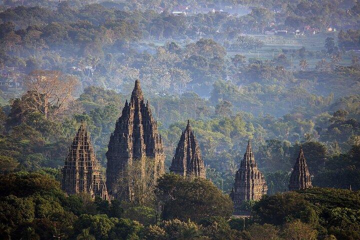 Indonesia : Entrada al Templo Prambanan