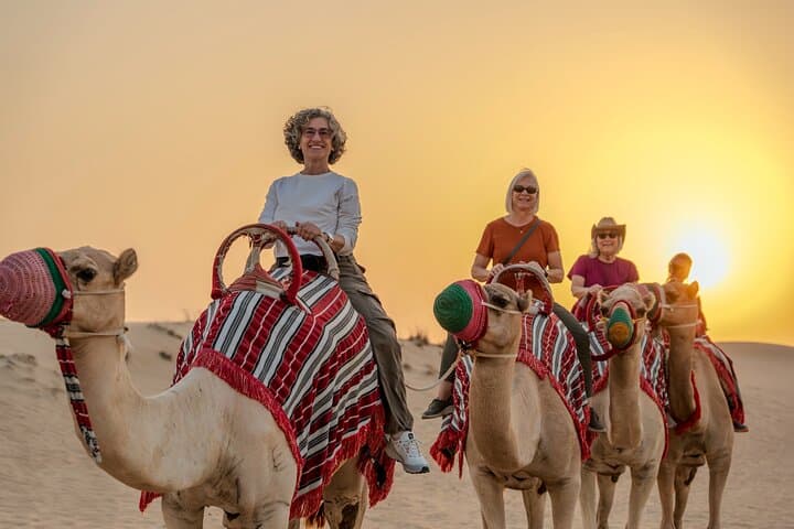 Dubai: Al Marmoom Oasis Vintage Safari: Camels, Stargazing & Meal