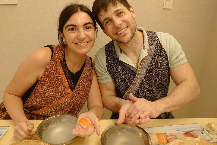 Cours de cuisine authentique du cours SUSHI