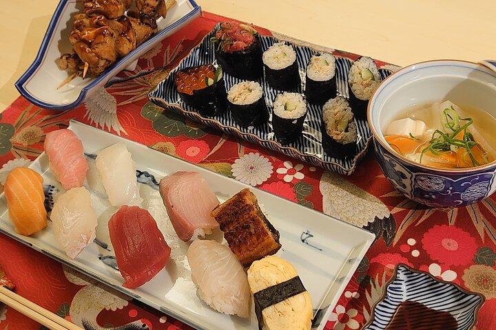 Cours de cuisine authentique du cours SUSHI
