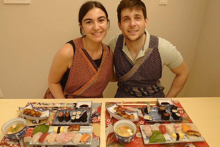 Cours de cuisine authentique du cours SUSHI