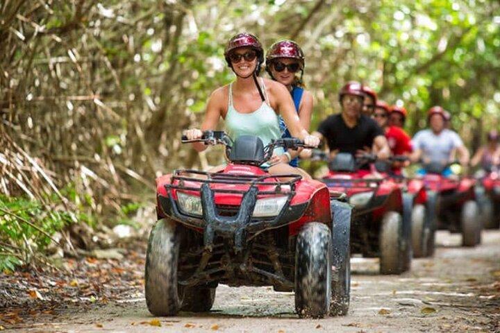 Aventura en tirolina y cenote en Puerto Morelos