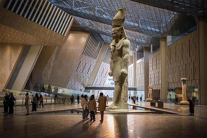 2days.Grand Museum(GEM)&Pyramide&free Camel Ride& flucca & Bazaar