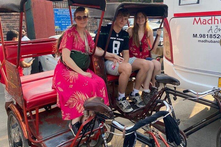 Delhi : Altstadtrundfahrt mit Tuk Tuk Ride & Street Food