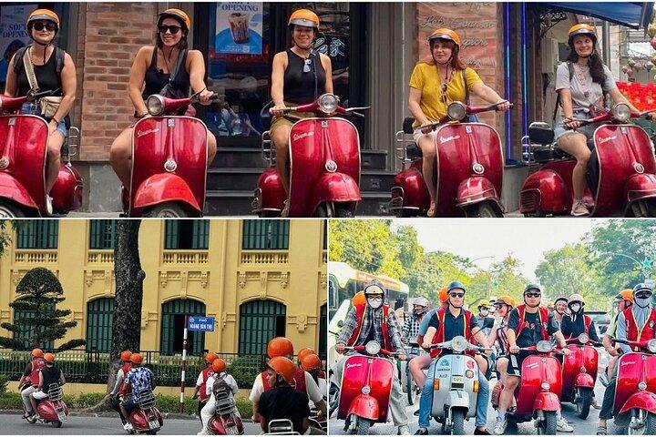 Hanoi Back Streets Vintage Vespa Tours シティ