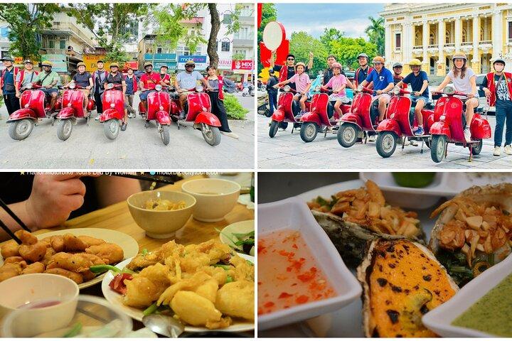 Hanoi Vespa Tours: Hanoi bei Nacht Vespa Foodie Tours
