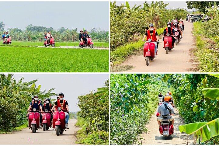 Hanoi Vespa Tours: Hanoi Vintage Vespa Tours Countryside