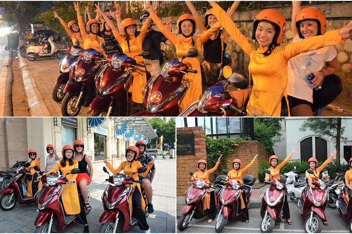 Von Frauen geführte Motorradtour durch Hanoi: Hanoi Motorbike Food Tours