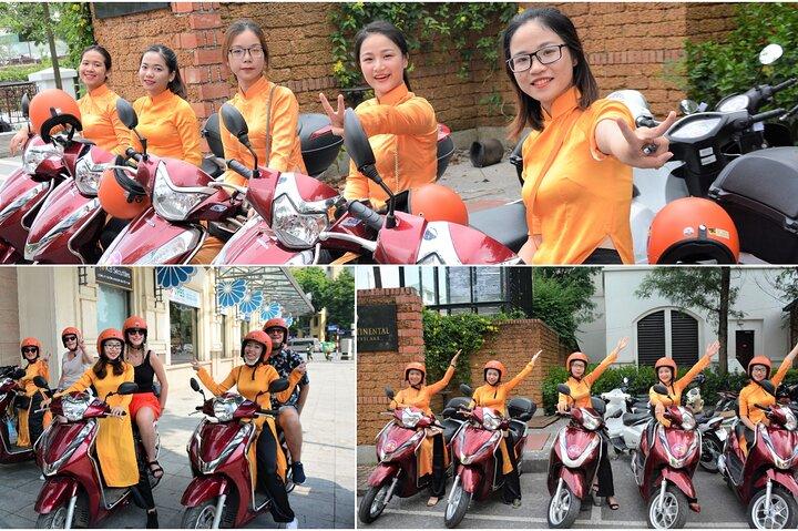 Von Frauen geführte Motorradtour durch Hanoi: Halbtägige Stadtrundfahrt durch Hanoi