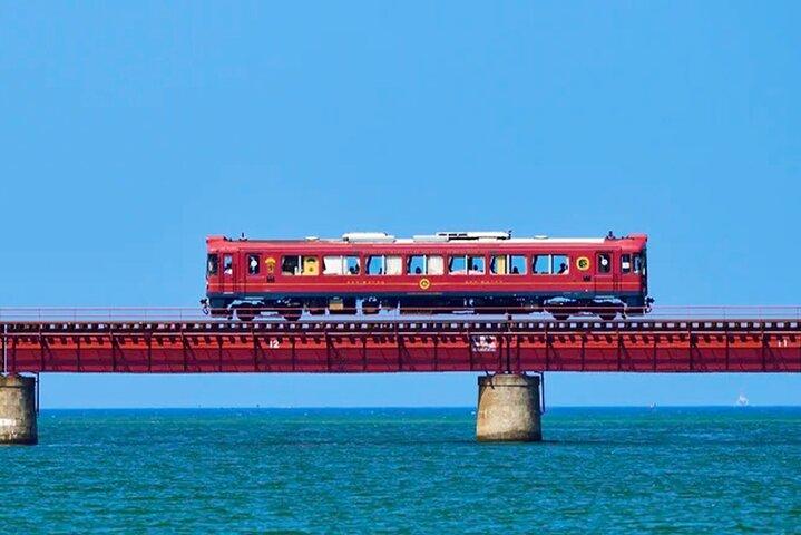 京都海峡観光列車乗車と海岸探検