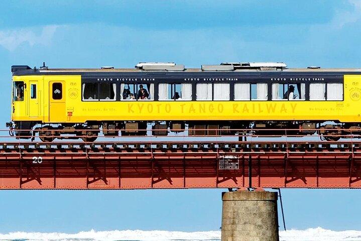 京都海峡観光列車乗車と海岸探検