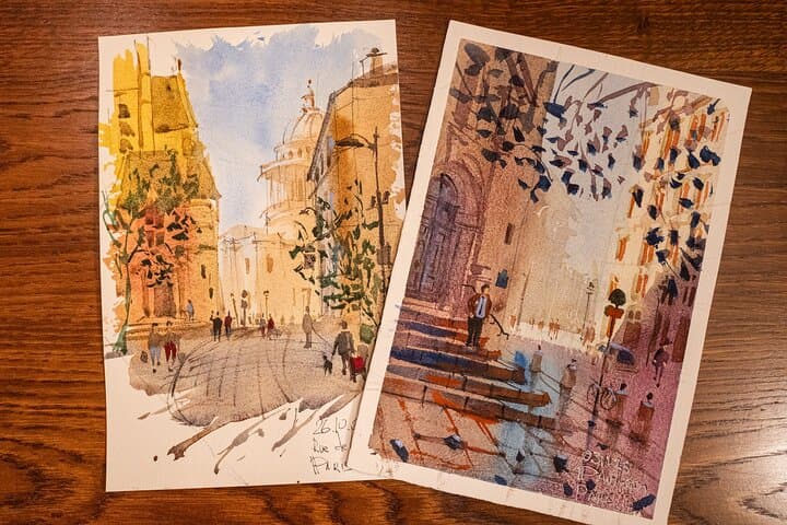 Cinematic Watercolor Workshop and Tea Experience at Boma Café