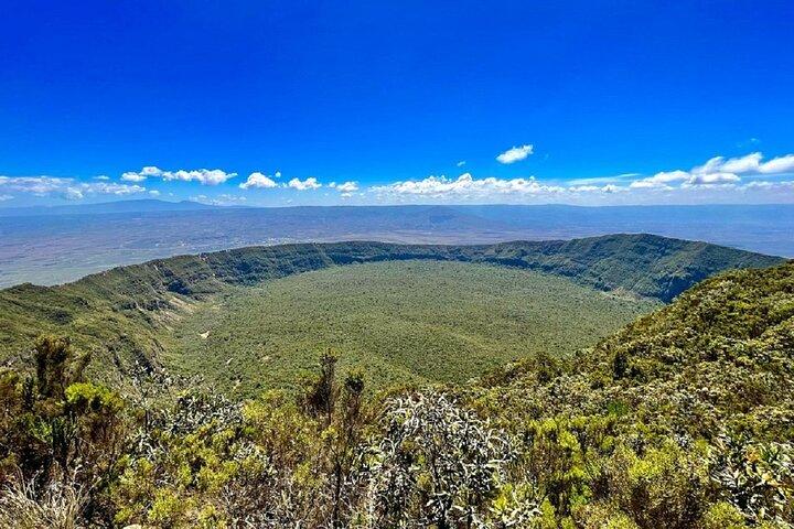 Tagesausflug : Longonot-Wanderung und optionale Bootsfahrt auf dem Naivasha-See