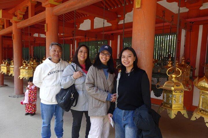 Excursion d'une journée à Nara au départ d'Osaka avec un guide agréé