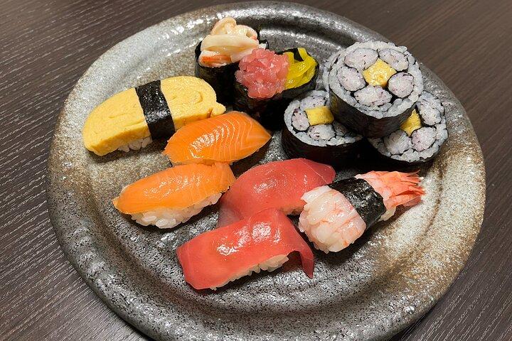 Sushi maken les in Sapporo