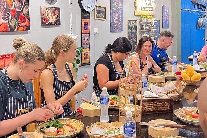 Clases particulares de cocina tailandesa en Silom Bangkok