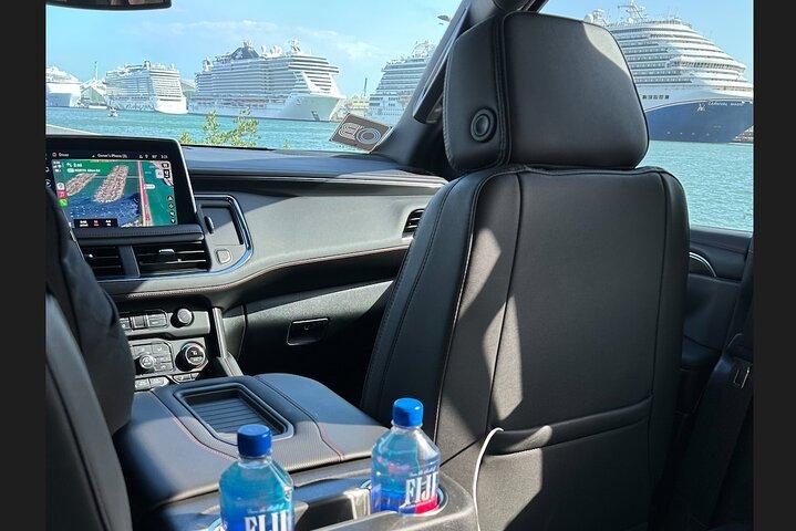Privat transportservice til havnen i Miami