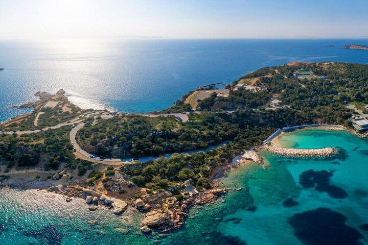 Aten Riviera City Escape Vouliagmeni Lake och lokal mat tur