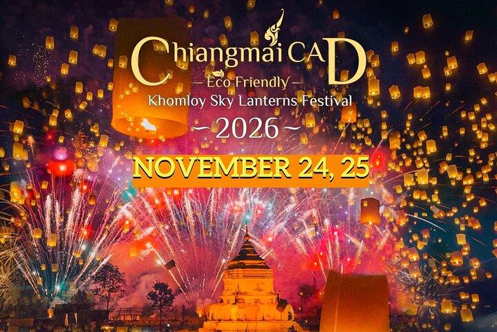 Officiel billet : 2026 Chiang Mai CAD Khomloy Sky Lantern Festival