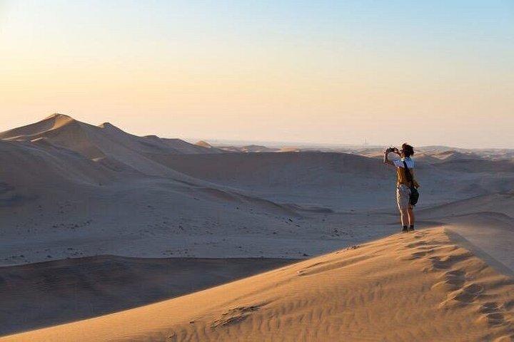 Vip Sunset Evening Safari Dubai : キャメルライド、ショー＆BBQディナー