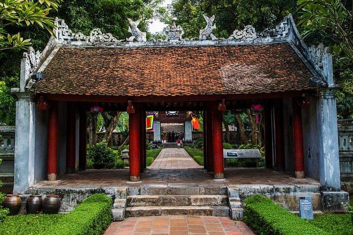 ハノイのハイライト半日(霊--一柱寺-文Temple)