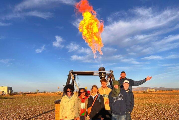 Volo in mongolfiera con colazione berbera
