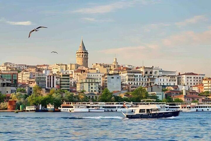 Istanbul Bosporen solnedgång kryssning (guidad)