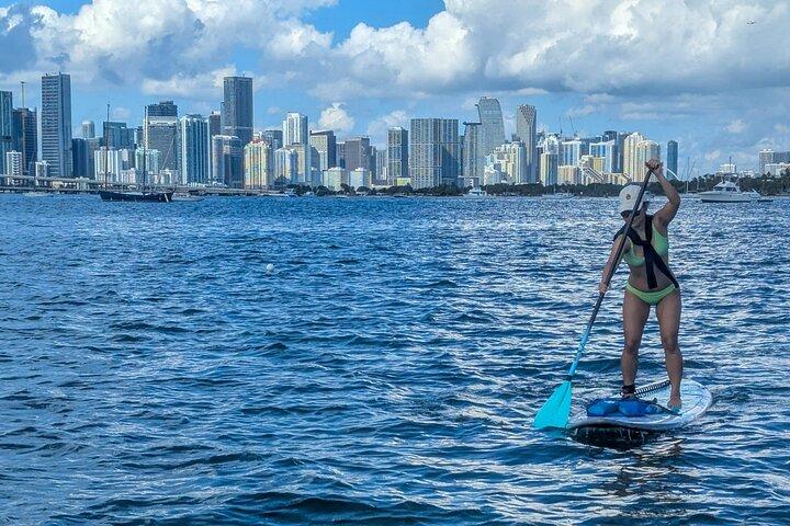 Locations de kayak et paddle à Miami sur Biscayne Bay