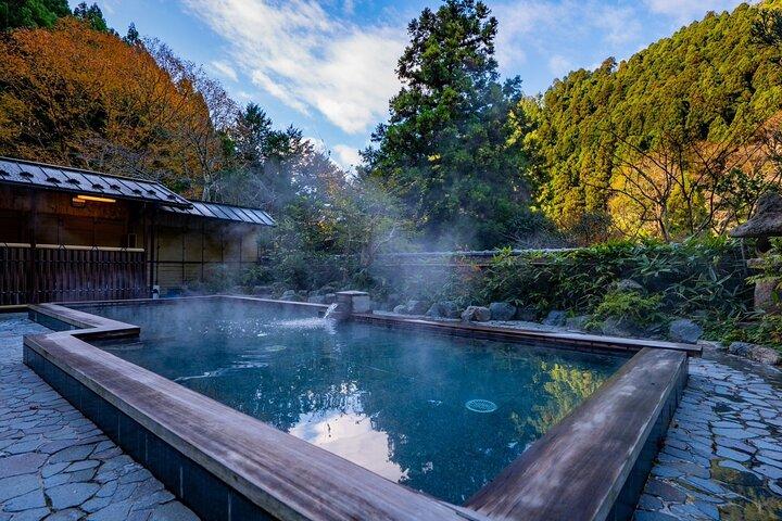 Visita guiada Kurama Onsen: Experiência de banho cultural e refeição