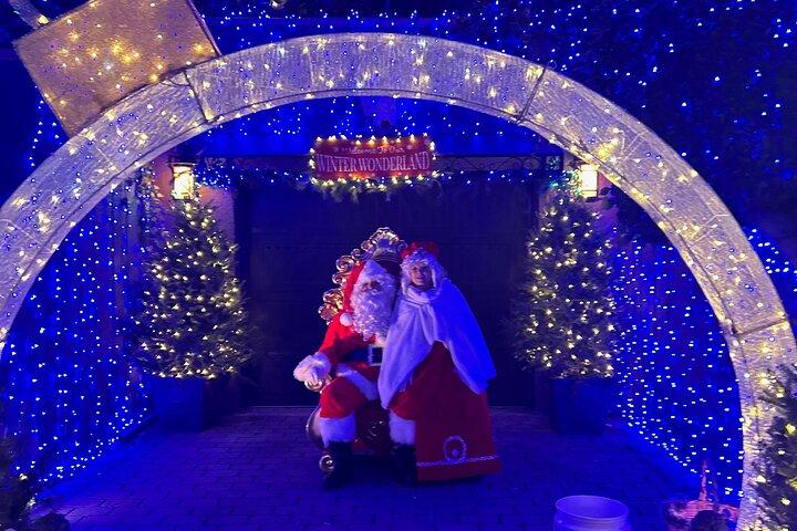 NYC：Dyker Heights Luxury Holiday Lights Tour & Hot Cocoa（ダイカーハイツ・ラグジュアリー・ホリデー・ライツ・ツアー＆ホット・ココア）