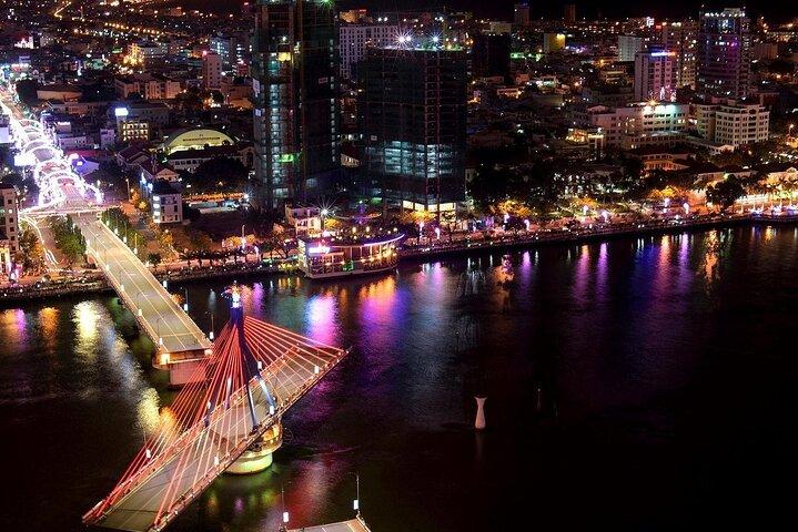Dragon Bridge, Night Market & River Cruise: Da Nang Private Tour
