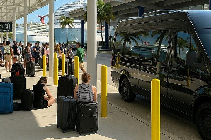 One Way Transfer From/To Fort Lauderdale & Cruise Port Everglades