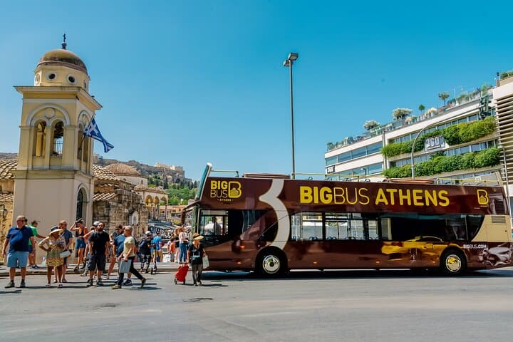 Athens Essentials with Acropolis Entry and Hop-on Hop-off Bus