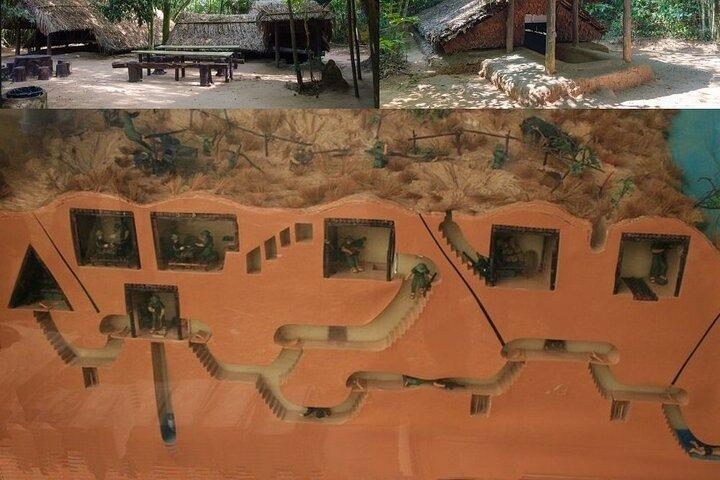 Tunnels de Cu Chi et visite découverte de Hô Chi Minh-Ville