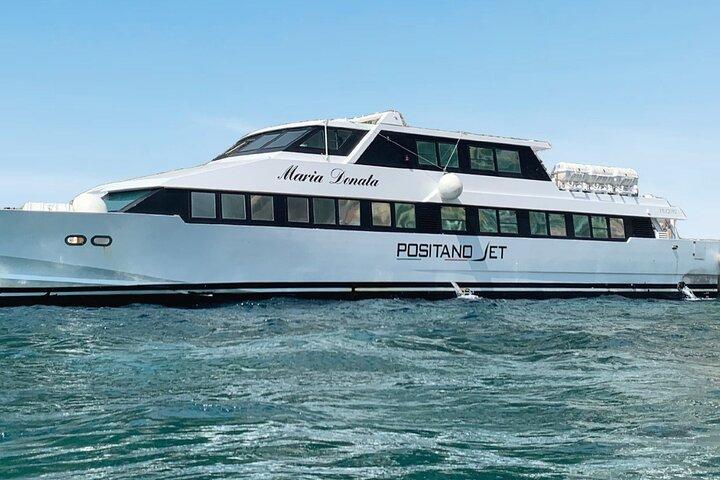 Transfert en ferry entre Naples et Positano