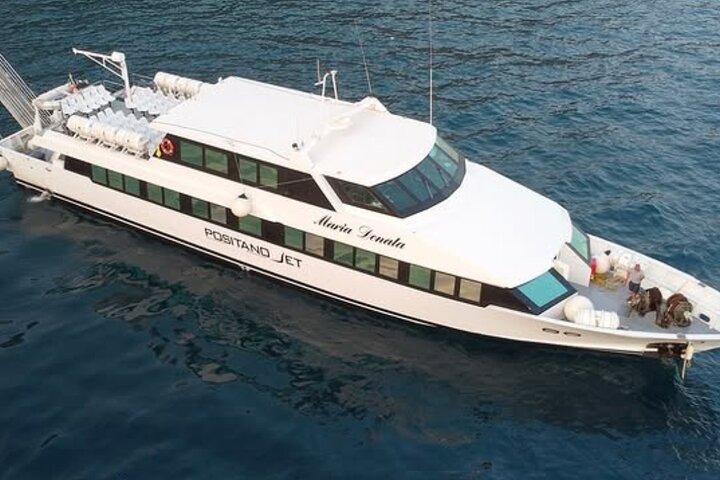 Transfert en ferry entre Naples et Positano
