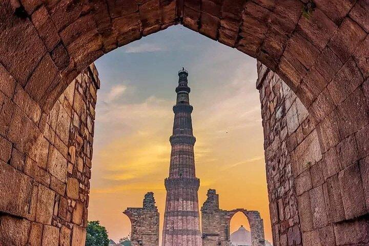 Heldag privat Gamla och New Delhi City Tour