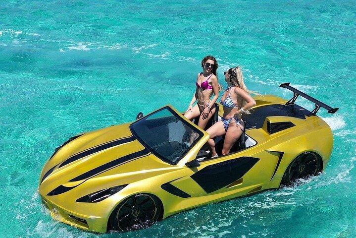 Zanzibar Jet Car Adventure with Drone in Kendwa and Nungwi Beach