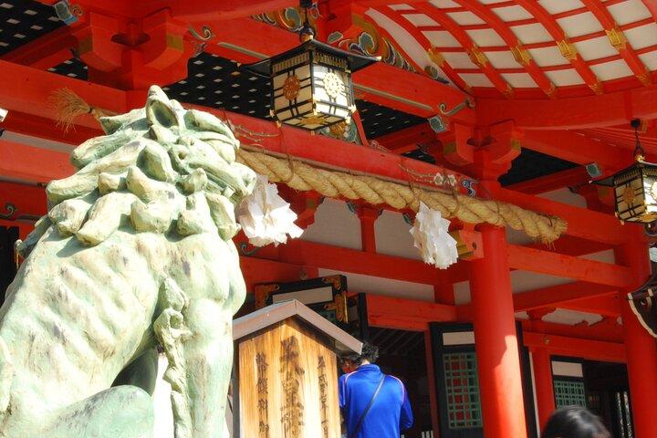 Templi e cultura di Fukuoka a piedi Siti sacri di Hakata