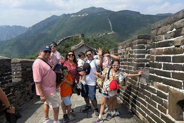 BusDa-Private Mutianyu Great Wall Trip avec Guide Anglais